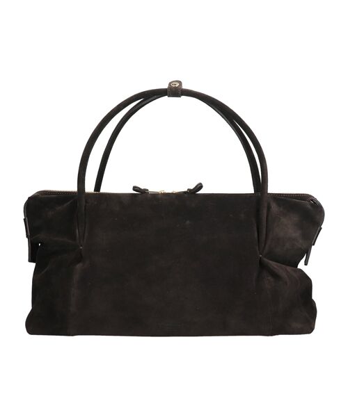 INTER-CHAUSSURES / インター ショシュール ハンドバッグ | 【CHRISTIAN VILLA】ワイドシルエットスエードハンドバッグ | 詳細1
