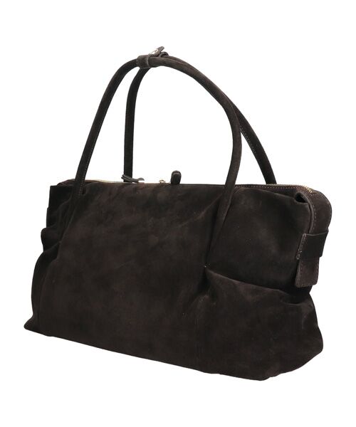 INTER-CHAUSSURES / インター ショシュール ハンドバッグ | 【CHRISTIAN VILLA】ワイドシルエットスエードハンドバッグ | 詳細2