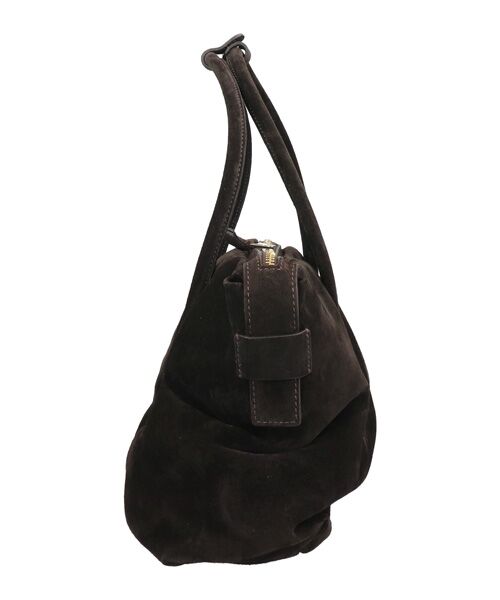 INTER-CHAUSSURES / インター ショシュール ハンドバッグ | 【CHRISTIAN VILLA】ワイドシルエットスエードハンドバッグ | 詳細3