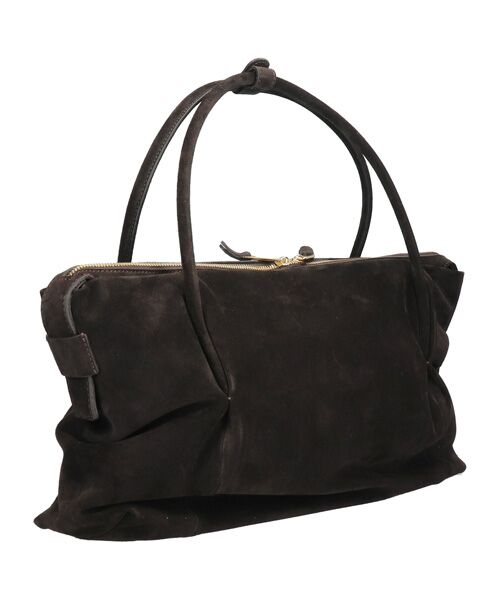 INTER-CHAUSSURES / インター ショシュール ハンドバッグ | 【CHRISTIAN VILLA】ワイドシルエットスエードハンドバッグ | 詳細4