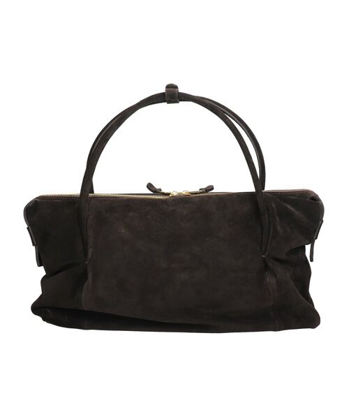 INTER-CHAUSSURES / インター ショシュール ハンドバッグ | 【CHRISTIAN VILLA】ワイドシルエットスエードハンドバッグ | 詳細5