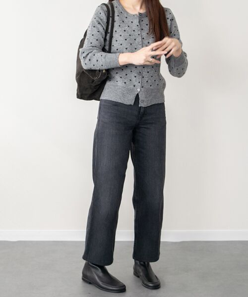 INTER-CHAUSSURES / インター ショシュール ハンドバッグ | 【CHRISTIAN VILLA】ワイドシルエットスエードハンドバッグ | 詳細11