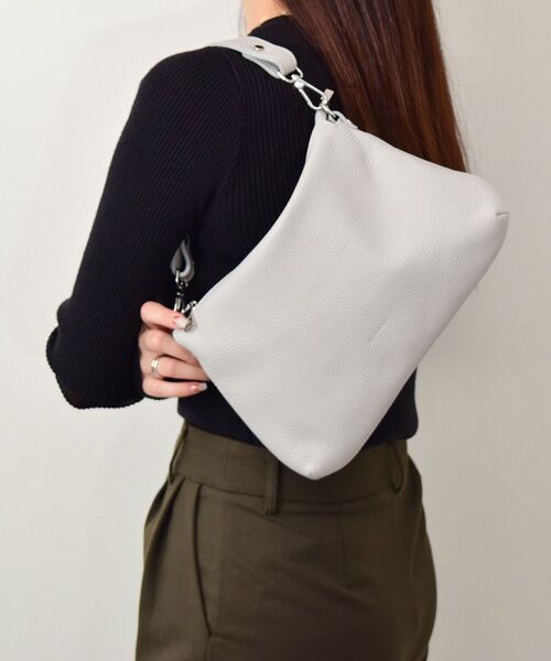 INTER-CHAUSSURES / インター ショシュール ハンドバッグ | 【RIPANI】シュリンクレザーハンドバッグ | 詳細21