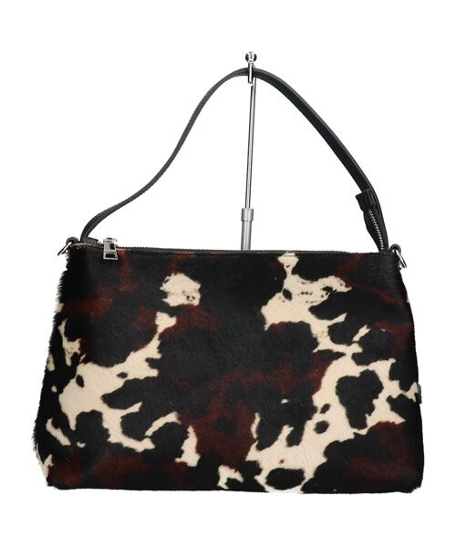 INTER-CHAUSSURES / インター ショシュール ハンドバッグ | 【RIPANI】レザーハンドルヘアカーフハンドバッグ | 詳細1