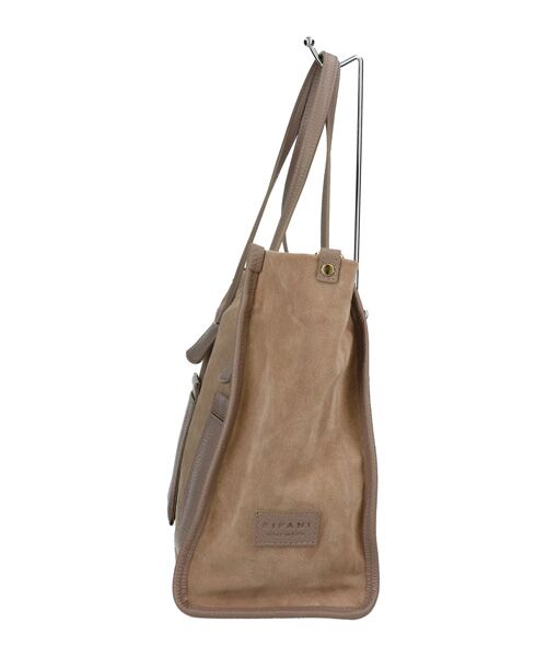 INTER-CHAUSSURES / インター ショシュール ハンドバッグ | 【RIPANI】レザーハンドルスエードバッグ | 詳細3