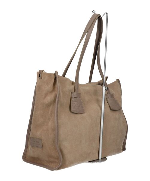 INTER-CHAUSSURES / インター ショシュール ハンドバッグ | 【RIPANI】レザーハンドルスエードバッグ | 詳細4