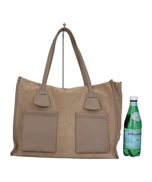 INTER-CHAUSSURES / インター ショシュール ハンドバッグ | 【RIPANI】レザーハンドルスエードバッグ | 詳細11