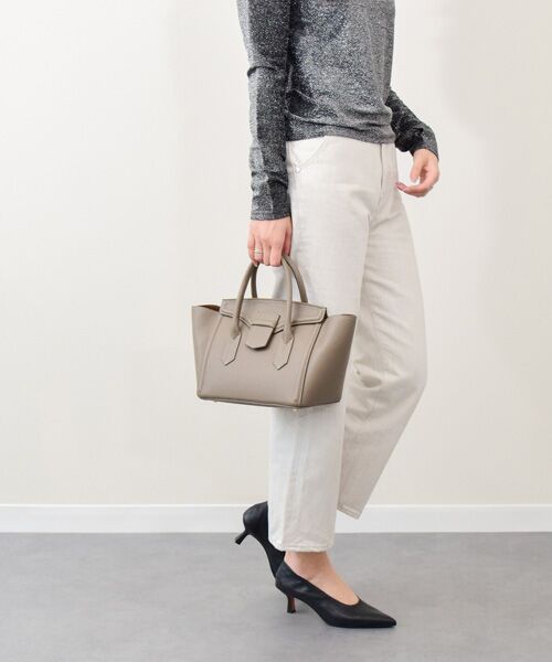 INTER-CHAUSSURES / インター ショシュール ハンドバッグ | 【CHRISTIAN VILLA】ベーシックミディアムハンドバッグ | 詳細23