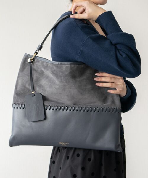 INTER-CHAUSSURES / インター ショシュール トートバッグ | 【CHRISTIAN VILLA】コンビネーションレザートートバッグ | 詳細11
