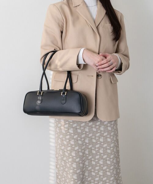 INTER-CHAUSSURES / インター ショシュール ハンドバッグ | 【LORISTELLA】ワイドシルエットレザーバッグ | 詳細13