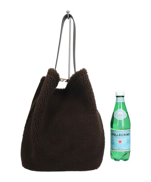 INTER-CHAUSSURES / インター ショシュール ショルダーバッグ | 【LORISTELLA】レザーハンドルムートンバケットバッグ | 詳細11