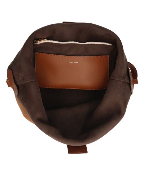 INTER-CHAUSSURES / インター ショシュール ショルダーバッグ | 【LORISTELLA】レザーコンビバケットバッグ | 詳細8