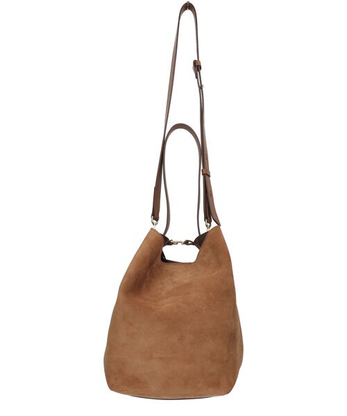 INTER-CHAUSSURES / インター ショシュール ショルダーバッグ | 【LORISTELLA】レザーコンビバケットバッグ | 詳細10