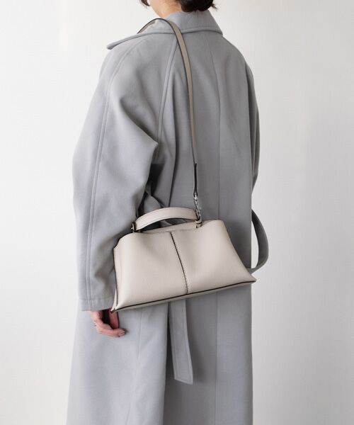 INTER-CHAUSSURES / インター ショシュール ハンドバッグ | 【LORISTELLA】レザーハンドルセンターシームハンドバッグ | 詳細14