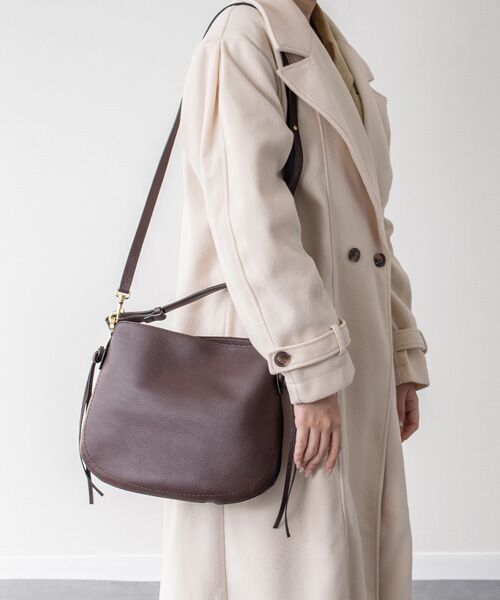 INTER-CHAUSSURES / インター ショシュール ハンドバッグ | 【LORISTELLA】シュリンクレザーハンドバッグ | 詳細16