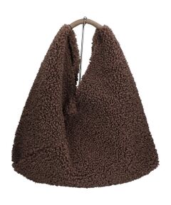 INTER-CHAUSSURES / インター ショシュール ショルダーバッグ | 【Andrea Cardone】レザーハンドルビッグボアバッグ