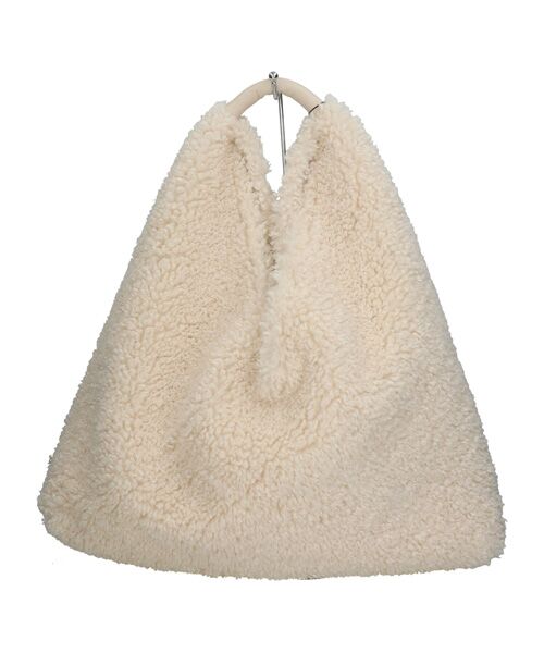 INTER-CHAUSSURES / インター ショシュール ショルダーバッグ | 【Andrea Cardone】レザーハンドルビッグボアバッグ | 詳細1