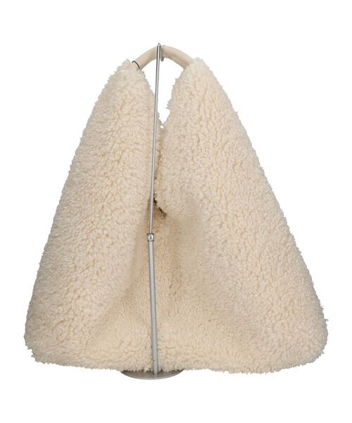 INTER-CHAUSSURES / インター ショシュール ショルダーバッグ | 【Andrea Cardone】レザーハンドルビッグボアバッグ | 詳細5