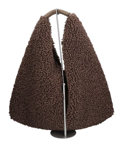 INTER-CHAUSSURES / インター ショシュール ショルダーバッグ | 【Andrea Cardone】レザーハンドルビッグボアバッグ | 詳細15