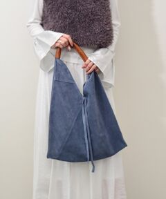 INTER-CHAUSSURES / インター ショシュール ショルダーバッグ | 【Andrea Cardone】ミディアムサイズスエードバッグ