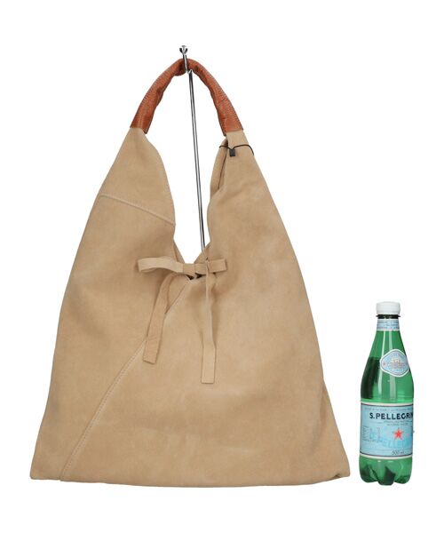 INTER-CHAUSSURES / インター ショシュール ショルダーバッグ | 【Andrea Cardone】ミディアムサイズスエードバッグ | 詳細4