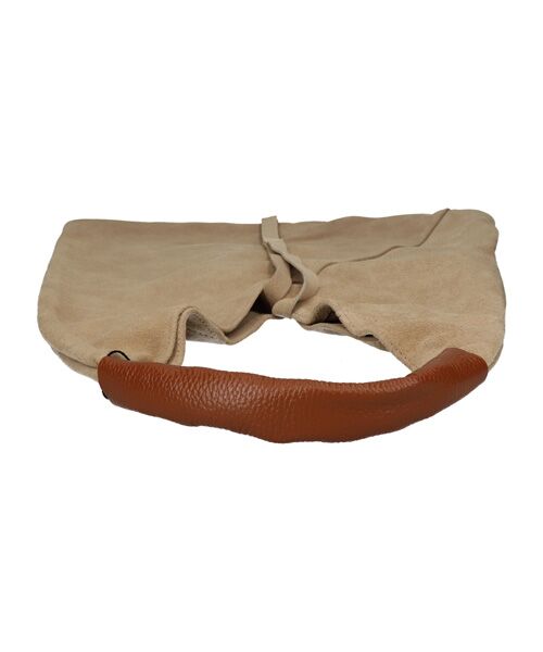 INTER-CHAUSSURES / インター ショシュール ショルダーバッグ | 【Andrea Cardone】ミディアムサイズスエードバッグ | 詳細6