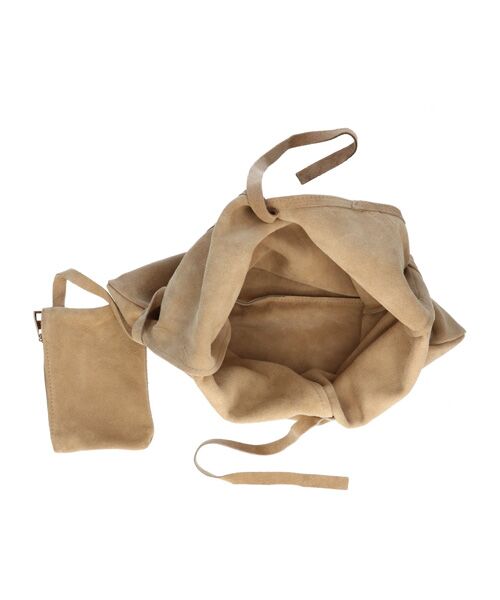 INTER-CHAUSSURES / インター ショシュール ショルダーバッグ | 【Andrea Cardone】ミディアムサイズスエードバッグ | 詳細7