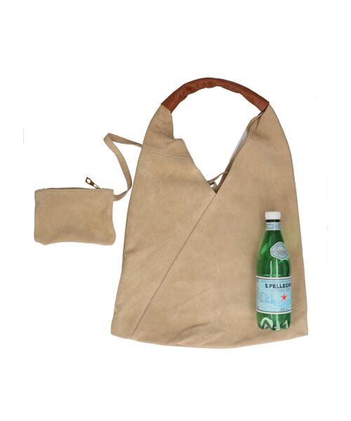 INTER-CHAUSSURES / インター ショシュール ショルダーバッグ | 【Andrea Cardone】ミディアムサイズスエードバッグ | 詳細8