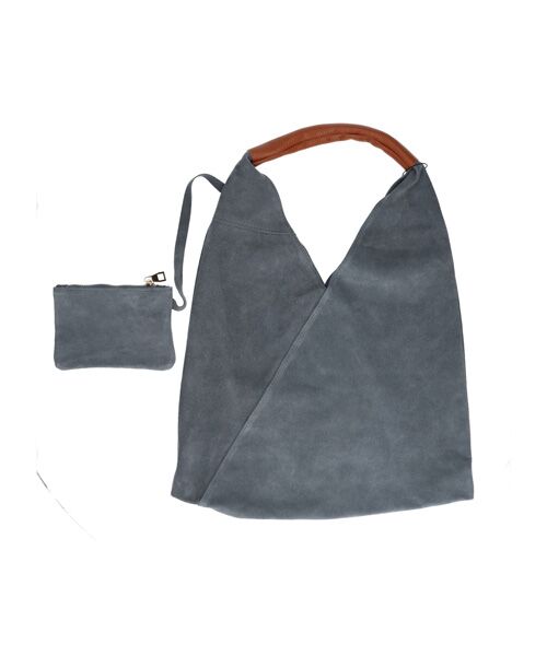 INTER-CHAUSSURES / インター ショシュール ショルダーバッグ | 【Andrea Cardone】ミディアムサイズスエードバッグ | 詳細24