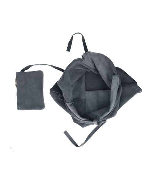 INTER-CHAUSSURES / インター ショシュール ショルダーバッグ | 【Andrea Cardone】ミディアムサイズスエードバッグ | 詳細25