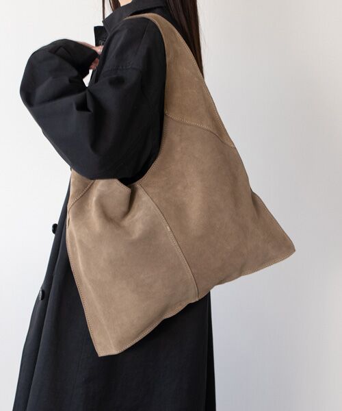 INTER-CHAUSSURES / インター ショシュール ショルダーバッグ | 【Andrea Cardone】スエードショルダーバッグ | 詳細12