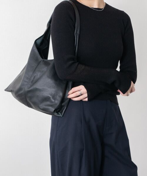 INTER-CHAUSSURES / インター ショシュール ショルダーバッグ | 【Andrea Cardone】シュリンクレザーショルダーバッグ | 詳細10