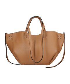 INTER-CHAUSSURES / インター ショシュール ハンドバッグ | 【Andrea Cardone】センターシームレザーハンドバッグ