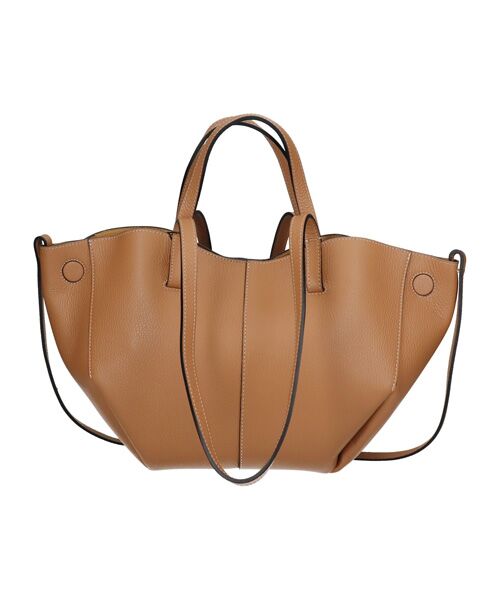 INTER-CHAUSSURES / インター ショシュール ハンドバッグ | 【Andrea Cardone】センターシームレザーハンドバッグ | 詳細17