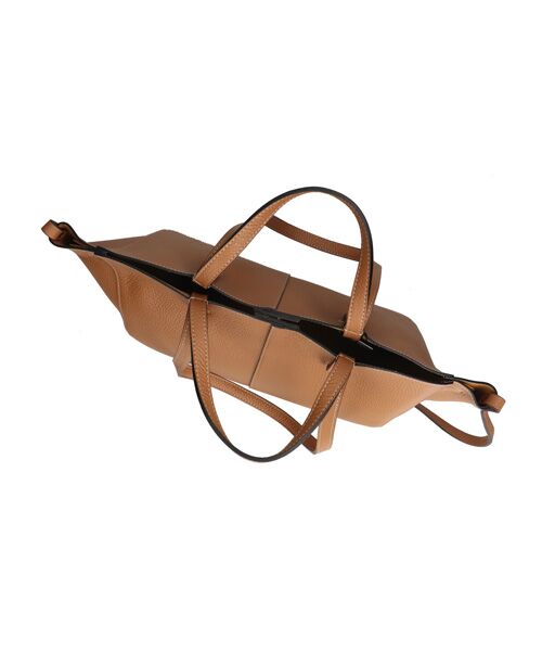 INTER-CHAUSSURES / インター ショシュール ハンドバッグ | 【Andrea Cardone】センターシームレザーハンドバッグ | 詳細19