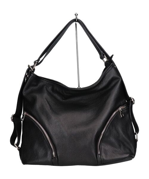 INTER-CHAUSSURES / インター ショシュール ショルダーバッグ | 【Andrea Cardone】シュリンクレザー2WAYバッグ | 詳細1