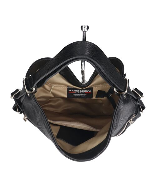 INTER-CHAUSSURES / インター ショシュール ショルダーバッグ | 【Andrea Cardone】シュリンクレザー2WAYバッグ | 詳細8