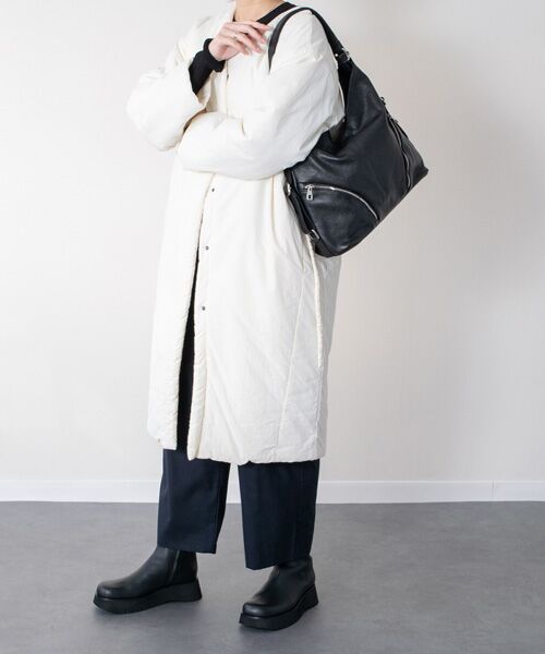 INTER-CHAUSSURES / インター ショシュール ショルダーバッグ | 【Andrea Cardone】シュリンクレザー2WAYバッグ | 詳細12