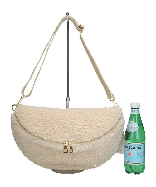 INTER-CHAUSSURES / インター ショシュール ショルダーバッグ | 【Andrea Cardone】レザーストラップボアショルダーバッグ | 詳細10