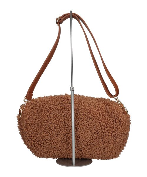 INTER-CHAUSSURES / インター ショシュール ショルダーバッグ | 【Andrea Cardone】レザーストラップボアショルダーバッグ | 詳細15