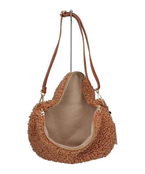 INTER-CHAUSSURES / インター ショシュール ショルダーバッグ | 【Andrea Cardone】レザーストラップボアショルダーバッグ | 詳細20