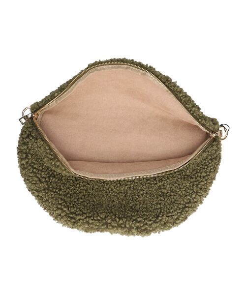 INTER-CHAUSSURES / インター ショシュール ショルダーバッグ | 【Andrea Cardone】レザーストラップボアショルダーバッグ | 詳細28