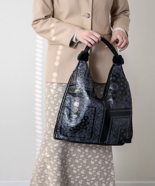 INTER-CHAUSSURES / インター ショシュール ショルダーバッグ | 【ANITA BILARDI】バンダナプリントバッグ | 詳細11