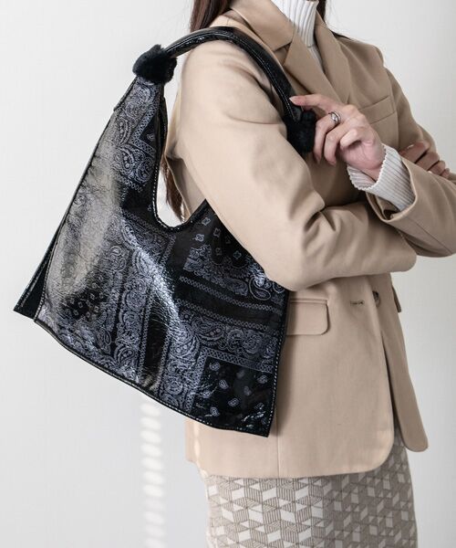 INTER-CHAUSSURES / インター ショシュール ショルダーバッグ | 【ANITA BILARDI】バンダナプリントバッグ | 詳細12