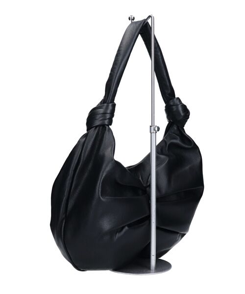 INTER-CHAUSSURES / インター ショシュール ショルダーバッグ | 【ANITA BILARDI】ギャザーディティールレザーバッグ | 詳細3