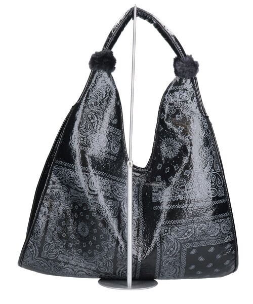 INTER-CHAUSSURES / インター ショシュール ショルダーバッグ | 【ANITA BILARDI】バンダナプリントビッグバッグ | 詳細5