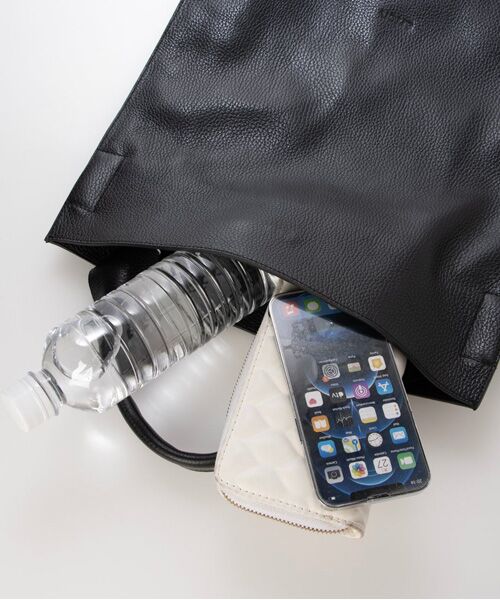 INTER-CHAUSSURES / インター ショシュール トートバッグ | 【Arron】シュリンクレザートートバッグ | 詳細5