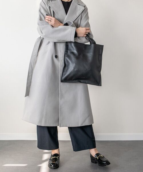 INTER-CHAUSSURES / インター ショシュール トートバッグ | 【Arron】シュリンクレザートートバッグ | 詳細10