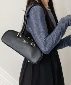 INTER-CHAUSSURES / インター ショシュール ショルダーバッグ | 【CHRISTIAN VILLA】レザーワイドスモールショルダーバッグ