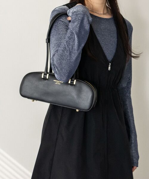 INTER-CHAUSSURES / インター ショシュール ショルダーバッグ | 【CHRISTIAN VILLA】レザーワイドスモールショルダーバッグ | 詳細10